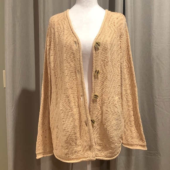 Cabela’s V-Neck Button Down Knit Sweater Size Large - Picture 11 of 17